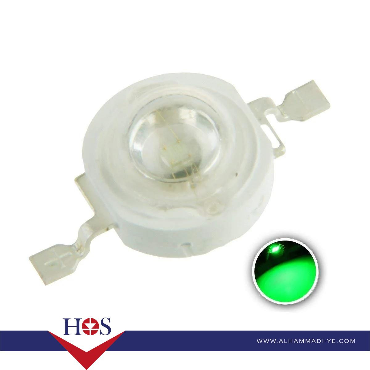 5W SMD High Power LED Bulb Dual Chip Green MOQ5 لمبه طبع 5 وات اخضر