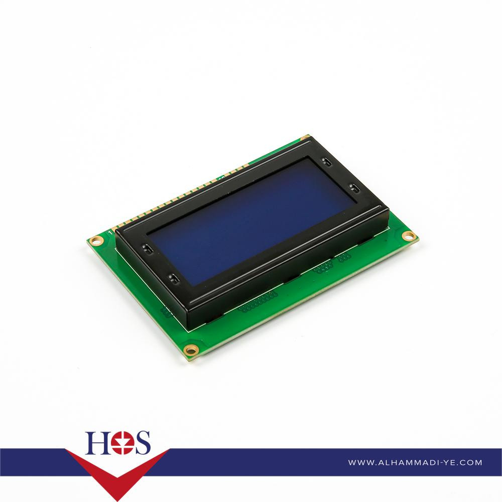 16x4 LCD blue or green شاشة