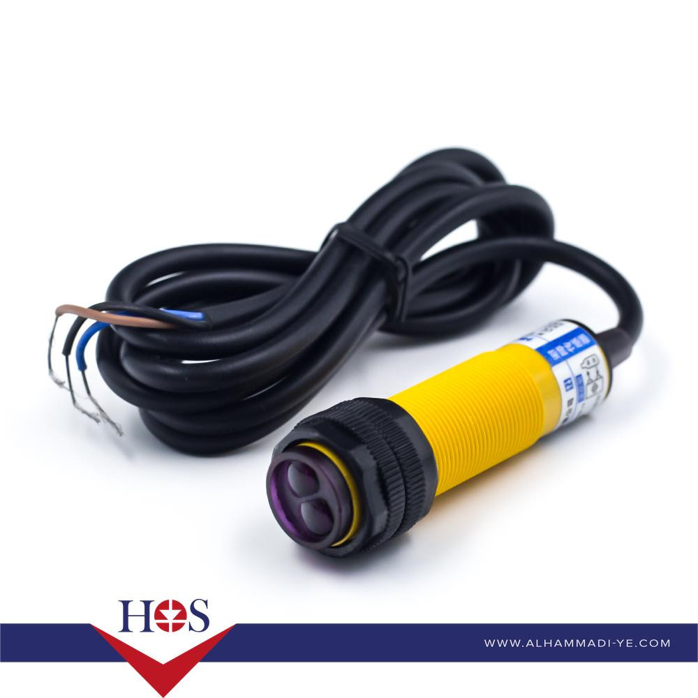 E18-D80NK Adjustable IR Sensor (3-80cm) حساس تقارب
