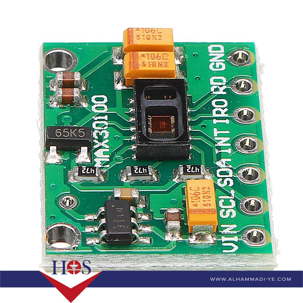MAX30102 Pulse Oximeter Heart Rate Sensor Module حساس نبضات القلب