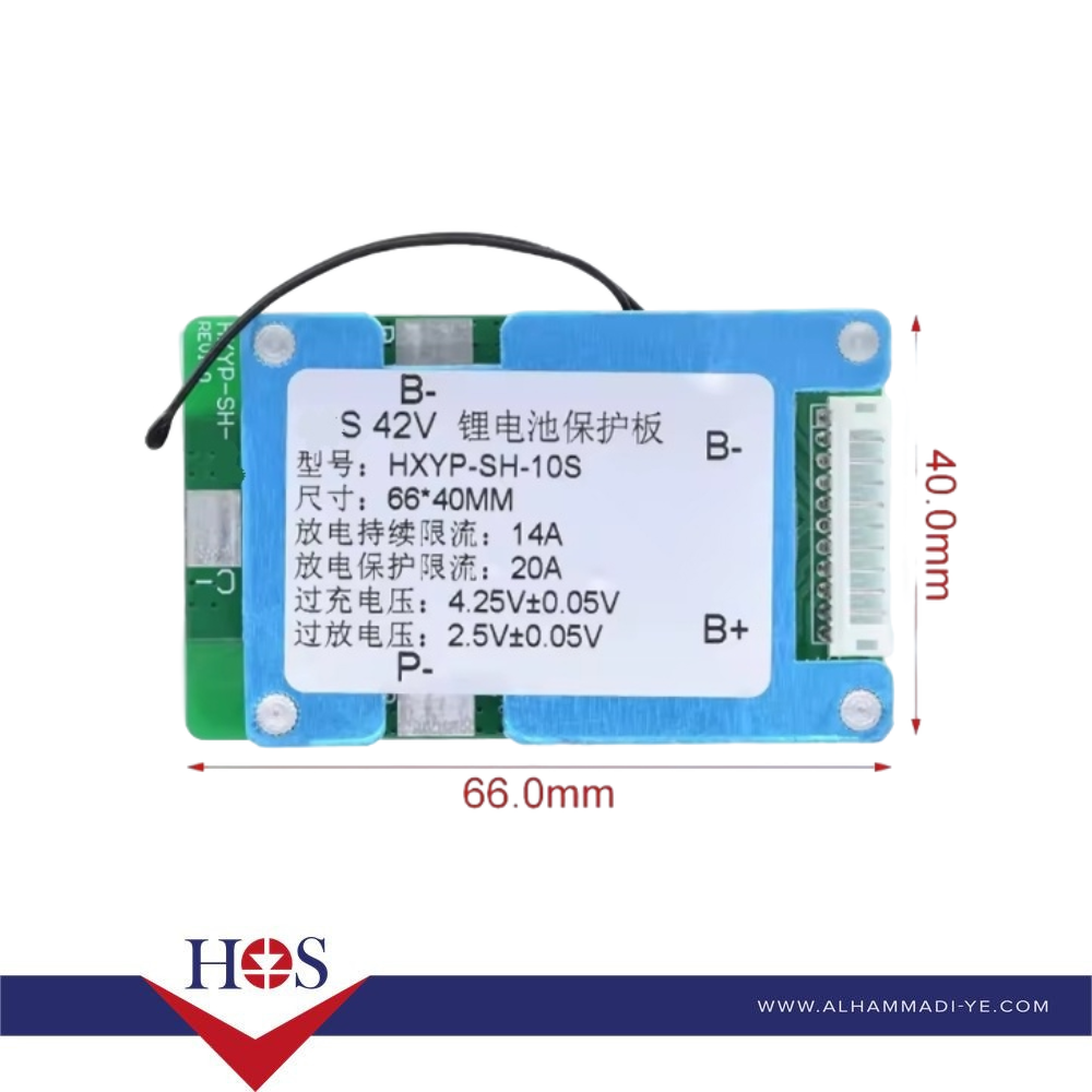 13S 3.7V 30A with balance & temperature protection