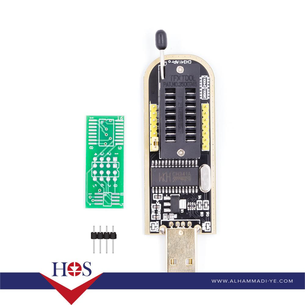 CH341A 24 25 Series EEPROM Flash BIOS USB Programmer with Software & Driver مبرمجة