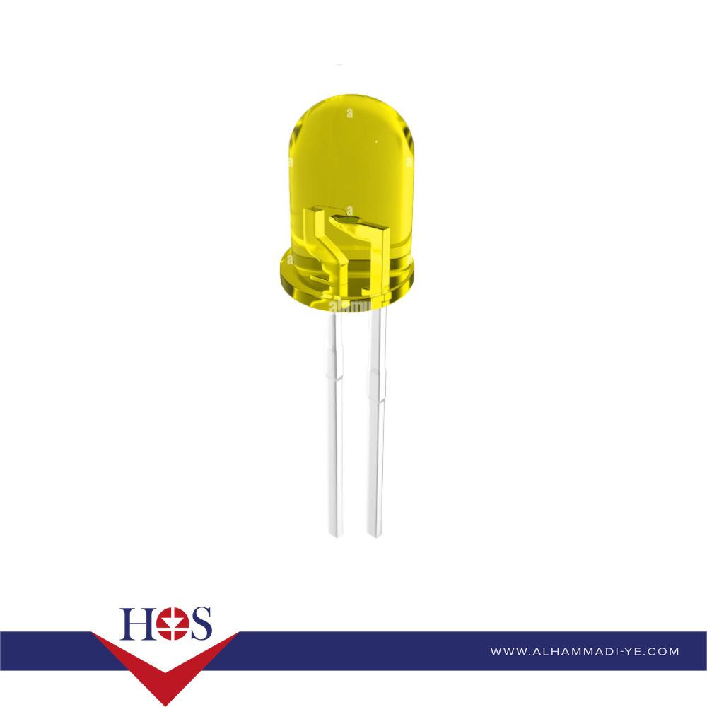LED 3mm yellow لمبة ضوئية 3مل اصفر