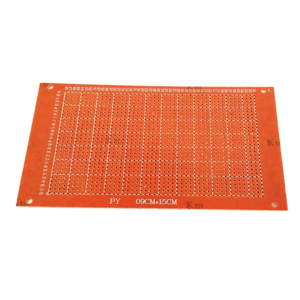 TEST Plate -03(9*14.5CM) بردة نجارب احمر مخرم  رقم 3