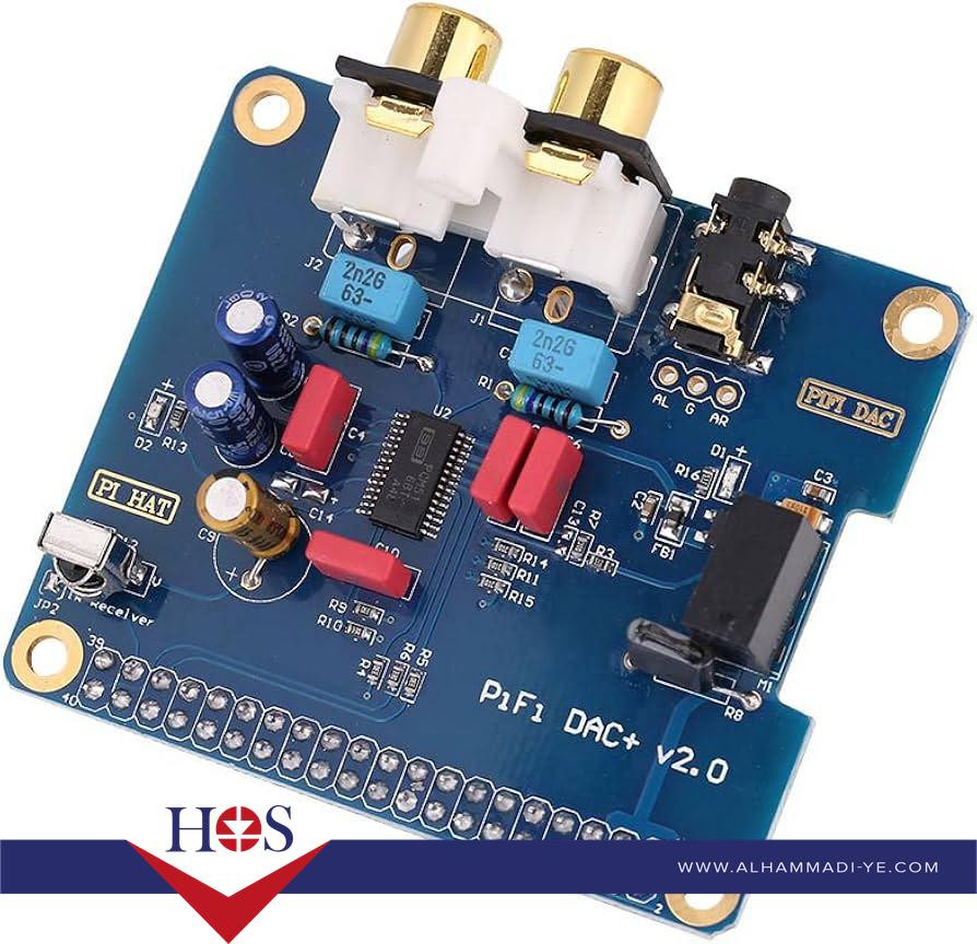 HIFI DAC + Sound Card I2S Port for Raspberry Pi