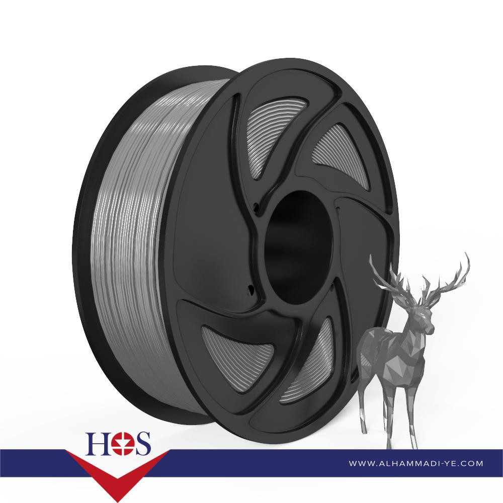 Anet-Silver-PLA-filament  1KG/Roll   فلمنت فضي رول / 1كجم