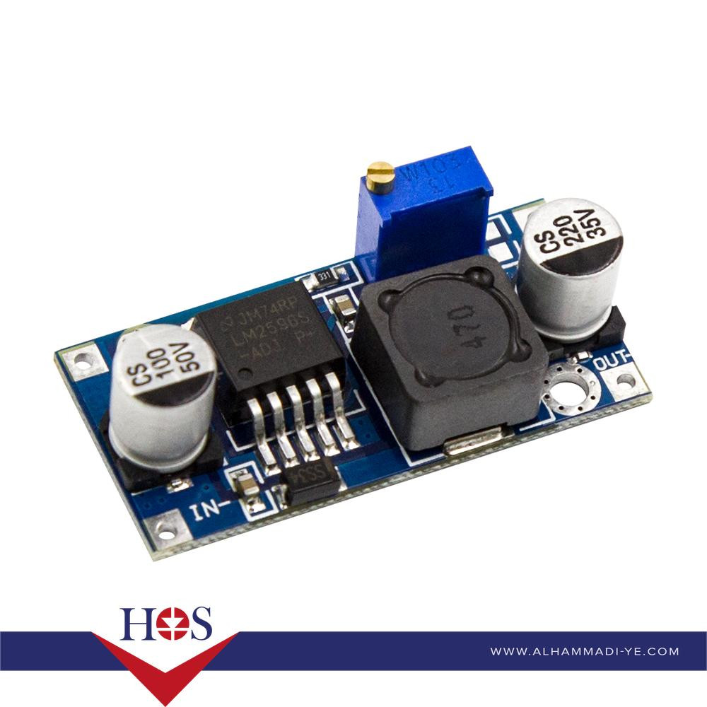 DC-DC LM2596 3.2V~40V TO 1.2V~35V  3A خافض فولتيه