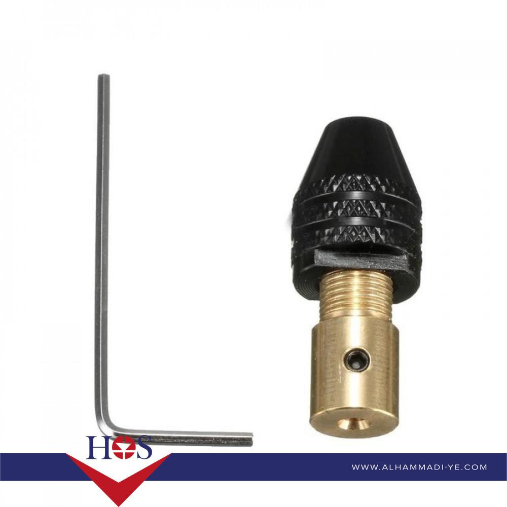 3.17mm Mini Electronic Drill Chuck  Range 0.5-3.2mm Shank Shaft Adapter Tools Drill Chuck راس دريل 3.17 مل