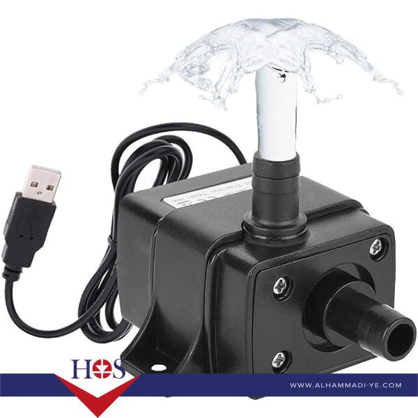 AD20P-0510A Ultra-Quiet DC5V 1M 120L/H Brushless Submersible Water Pump with Cable 1.5M مضخه ماء