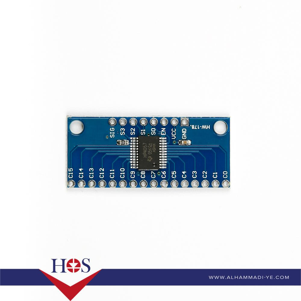CD74HC4067 high speed CMOS 16 channel Analog/Digital multiplexer مالت بلكسر