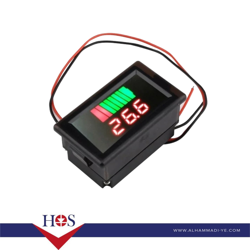 DC 12V-60V Lead-Acid Digital Battery Capacity Indicator Charge Tester Voltmeter