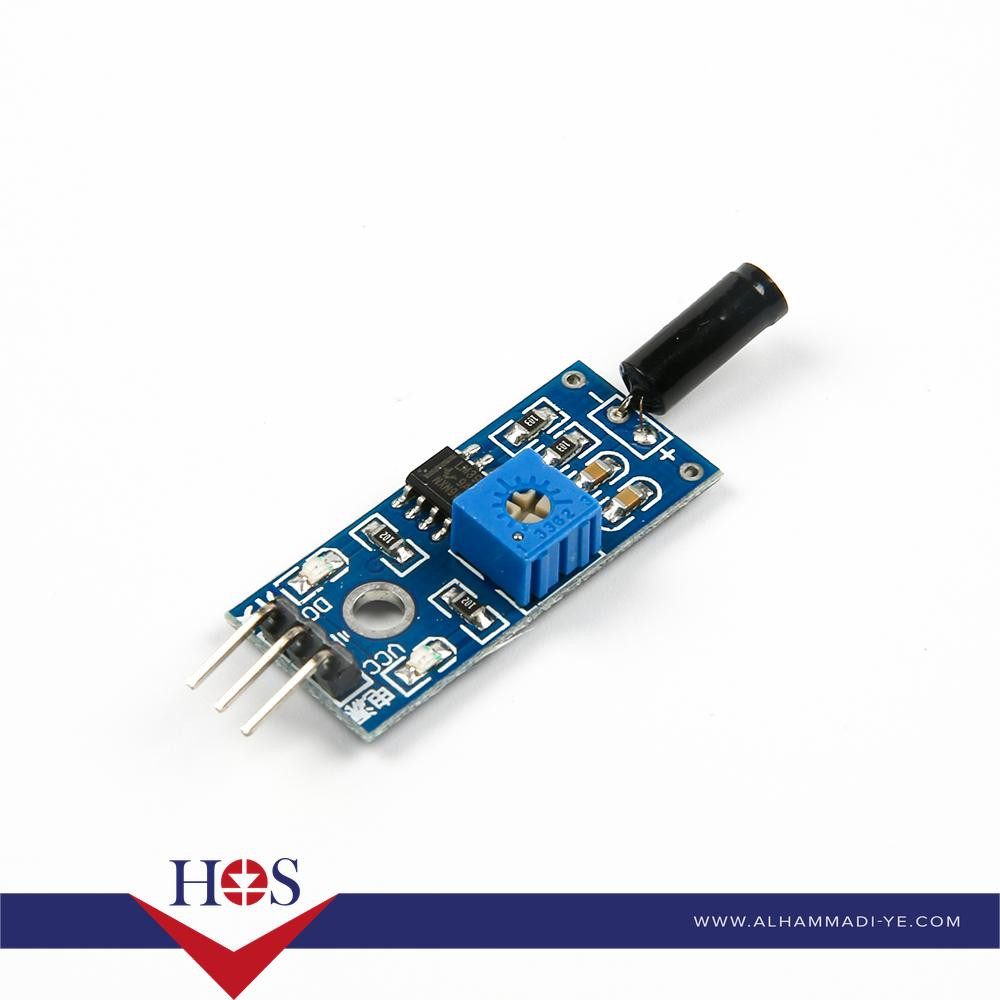 SW1801P 3pin Normally open vibration sensor module حساس اهتزاز