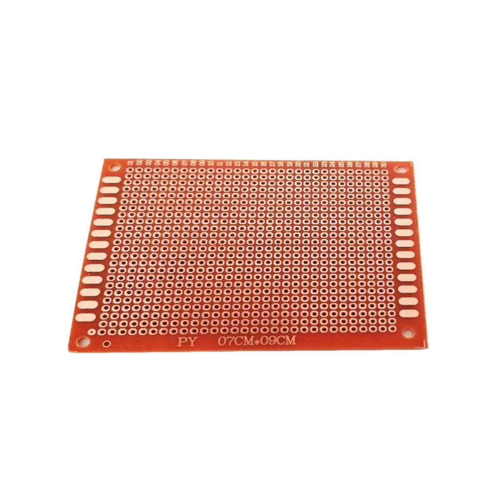 TEST Plate -02(7*9CM) بردة نجارب احمر مخرم  رقم 2