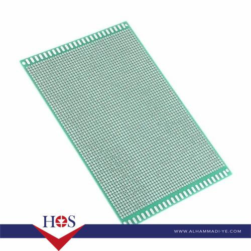 20*30 cm Universal PCB Prototype Board Single-Sided 2.54mm Hole pitch   برده تجارب اخضر مخرم 30*20 سم
