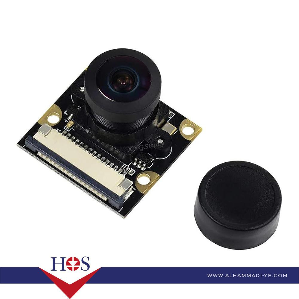 Raspberry Pi Camera Module (G) 5 Megapixel OV5647 Sensor Adjustable Focal Fisheye Lens for Raspberry Pi 3 Model B