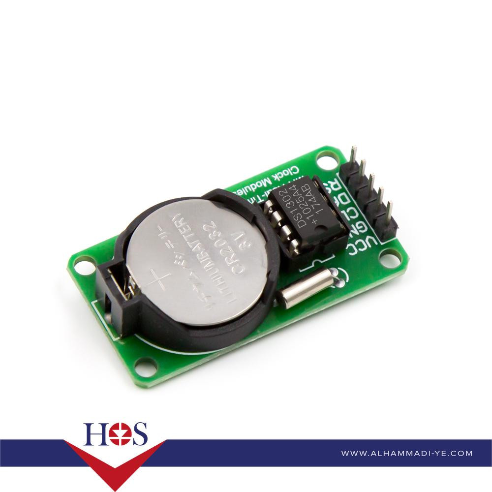 DS1302 module وحدة حفظ الوقت والتاريخ