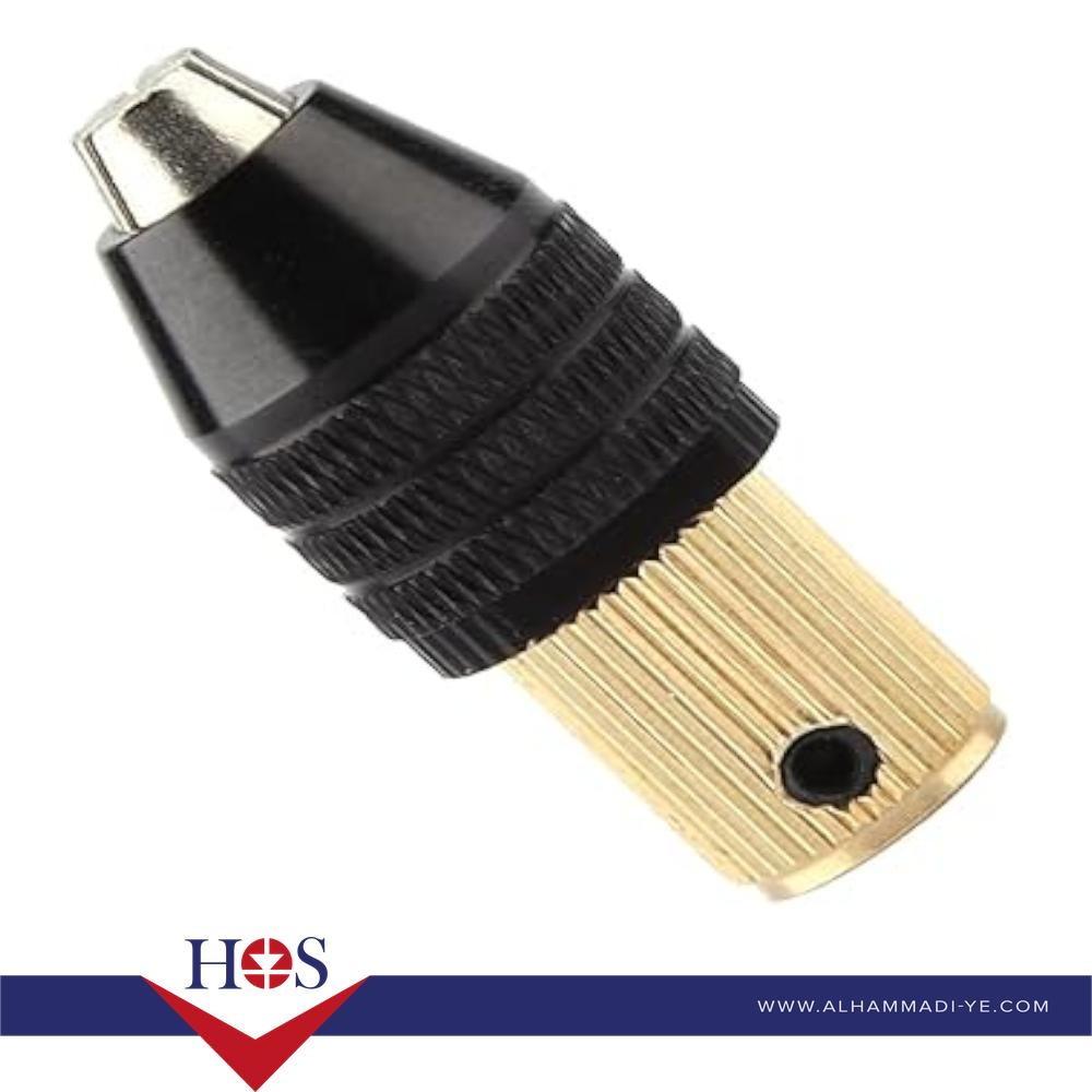 2.3mm Mini Electronic Drill Chuck  Range 0.5-3.2mm Shank Shaft Adapter Tools Drill Chuck راس دريل 2.3 مل