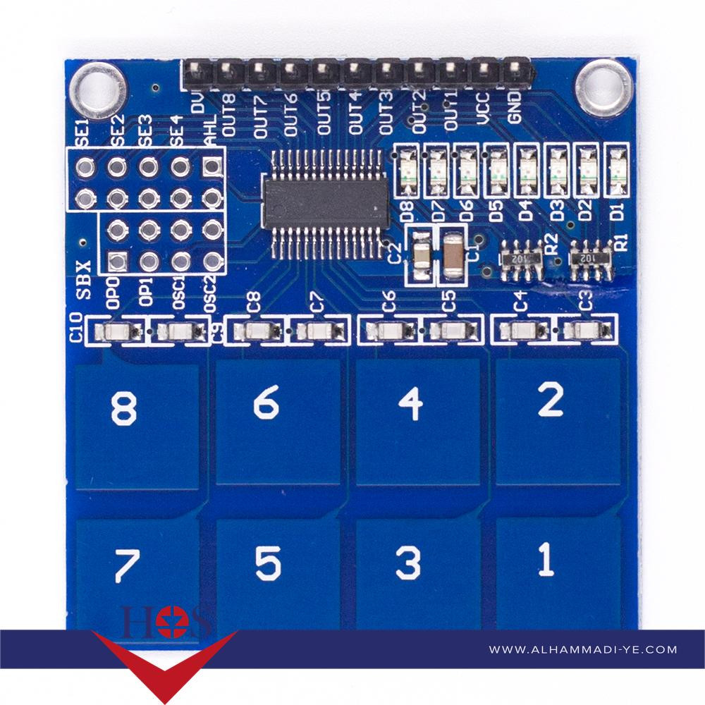 Digital Touch sensor XD34 لوحة مفاتيح لمس