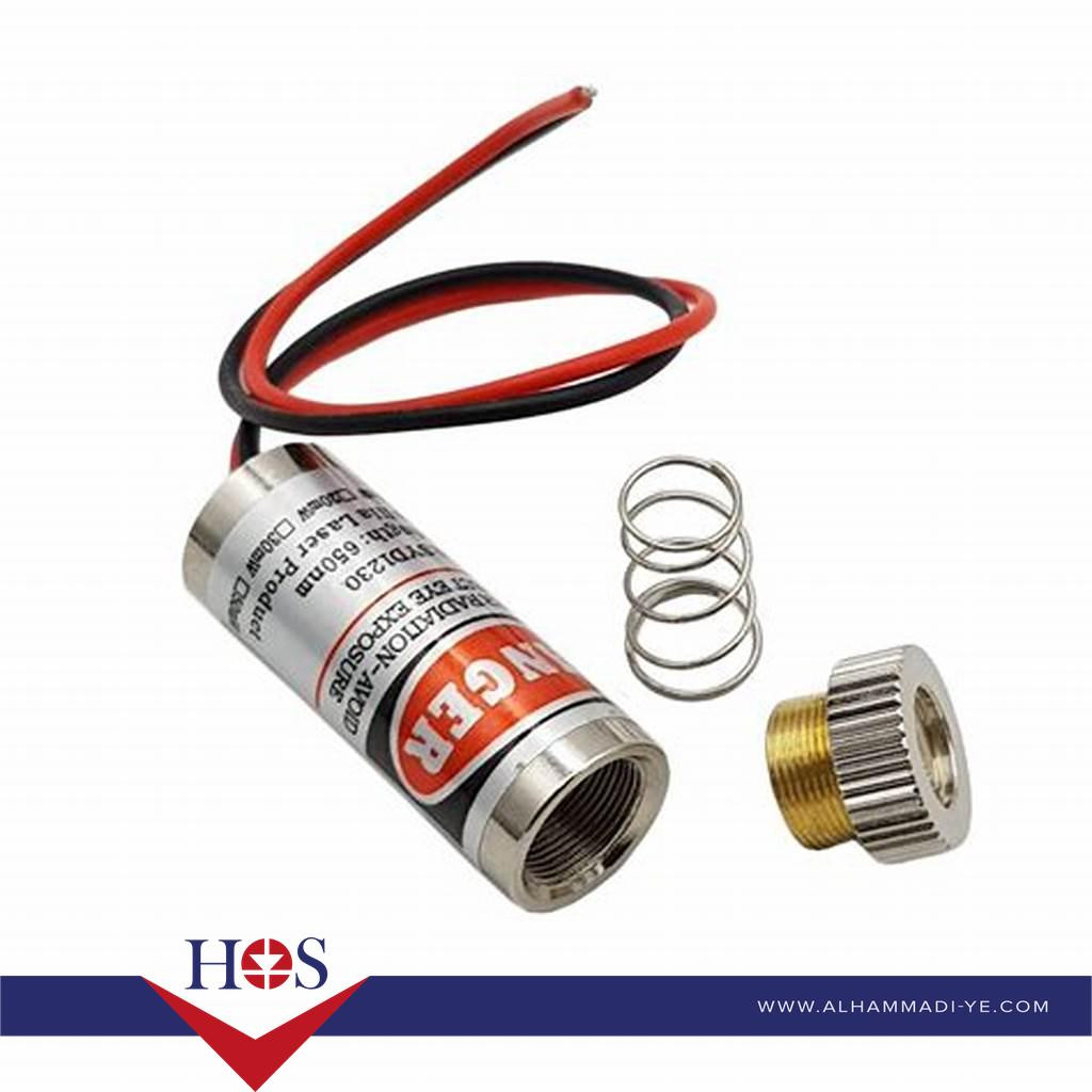 12mm Size 650nm 5mW Red laser ليزر احمر