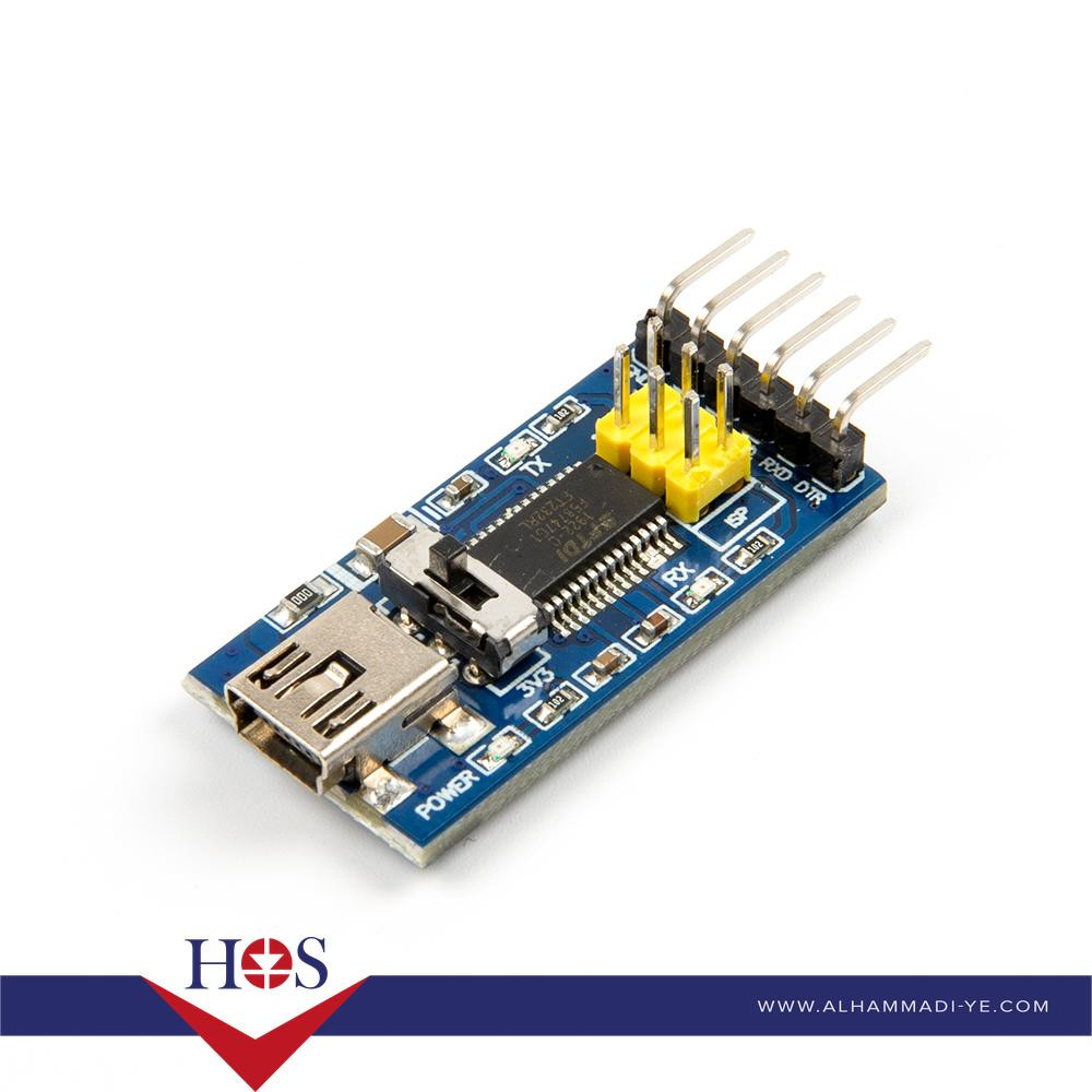 USB to UART FTDI 232 TTL Serial Module تحويلة