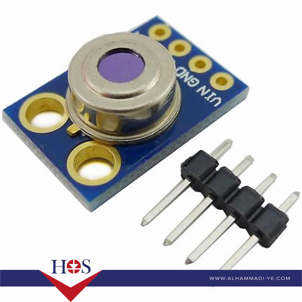 Unsoldered GY-906 MLX90614  BAA Non-touch Infrared Temperature Sensor Module حساس حرارة ليزر